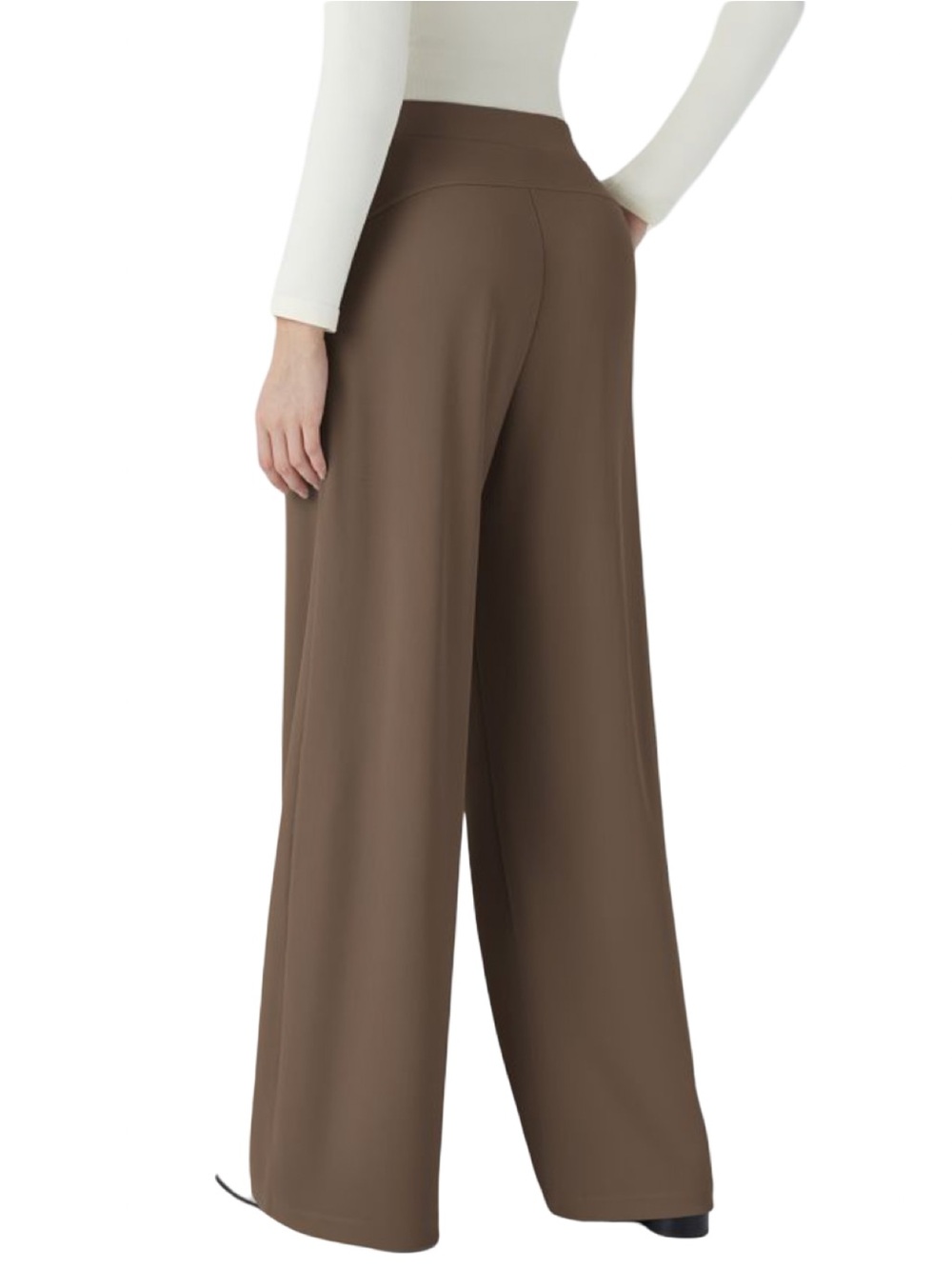 Halara Flex™ High Waisted Body Sculpt Waist-Slimming Pocket Wide Leg Pants NWT - Picture 2 of 11